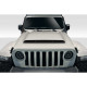 2018-2025 Jeep Wrangler JL Gladiator JT Demon Look Hood - 1 Piece - image 1