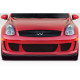 2003-2007 Infiniti G Coupe G35 Duraflex Strake Front Bumper - 2 Piece - image 1