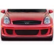 2003-2007 Infiniti G Coupe G35 Strake Front Bumper - 2 Piece - image 1
