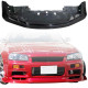 FRP ASEL Front Lip w Undertray > Nissan Skyline (R34) GTR 1999-2004 - image 1