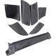 FRP TART Accessories Rear Fins Diffuser > Porsche 911 (996) 1999-2004 - image 1