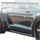FRP RTSS Wide Body Side Skirts > Ford Mustang 2015-2020 - image 1