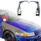 Carbon Fiber EVO5 Wide Body Fenders (front) > Mitsubishi Evolution EVO5 EVO6 1998-2001> 4dr - image 1