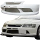 FRP VAR V2 Front Bumper /w Lip > Mitsubishi Evolution EVO8 EVO9 2003-2006 - image 1
