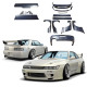 FRP TKYO v3 Wide Body Kit 12pc w Wings > Nissan Silvia (S13) 1989-1994 > 2dr Coupe - image 1