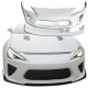 ModeloDrive FRP DMD Front Bumper w Lip Combo > Subaru BRZ (ZN6) 2013-2020 - image 1