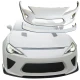 FRP DMD Front Bumper w Lip Combo > Subaru BRZ 2013-2020 - image 1