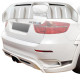 FRP HAMA Rear Opional Diffuser Center Hole > BMW X6 (E71) M 2008-2014 - image 1