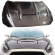 Carbon Fiber 3-Vent Hood > Ford Mustang 2015-2017 - image 1