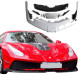 Partial Carbon Fiber MDES Front Bumper w Splitter > Ferrari 488 GTB (F142M) 2016-2019 - image 1