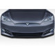 2012-2016.5 Tesla Model S Couture Polyurethane OEM Facelift Refresh Look Front Bumper - 1 Piece - image 1