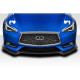 2017-2022 Infiniti Q60 AP Front Lip Under Spoiler - 1 Piece - image 1