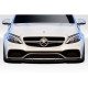 2015-2021 Mercedes C63 W205 C Speed Front Lip Under Spoiler - 1 Piece (C63 AMG Front Bumper Only) (S) - image 1