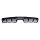 Chevrolet Camaro 2010-2013 Zin Style 1 Piece Polyurethane Center Exhaust Rear Diffuser - image 1