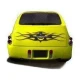 Chrysler PT Cruiser 2001-2005 Premier Style 1 Piece Polyurethane Rear Bumper - image 1