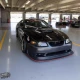 Ford Mustang 1999-2004 Cobra R Style 1 Piece Polyurethane Front Bumper - image 1