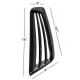 Ford Mustang 1999-2004 Sallen Style 2 Piece Polyurethane Side Scoops - image 1