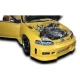 Honda Civic 2DR / 3DR 1992-1995 BW Spec Style 1 Piece Polyurethane Front Bumper - image 1