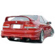 Honda Civic 2DR / 4DR 1996-2000 Fields Style 1 Piece Polyurethane Rear Bumper - image 1