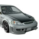 Honda Civic ALL 1996-1998 BW Spec Style 1 Piece Polyurethane Front Bumper - image 1