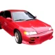 Honda CRX 1988-1991 Vadar Style 1 Piece Polyurethane Front Bumper - image 1