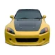 Honda S2000 2000-2009 Type J Style 1 Piece Polyurethane Front Bumper - image 1