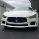Maserati Ghibli 2014-2018 1 Piece Polyurethane Front Lip - image 1
