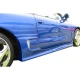 Mitsubishi Eclipse 1995-1999 / Eagle Talon 1995-1998 Blits Style 2 Piece Polyurethane Side Skirts - image 1