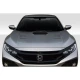 2016-2021 Honda Civic TS 1 Hood - 1 Piece - image 1