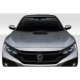 2016-2021 Honda Civic TS 1 Hood - 1 Piece - image 1