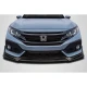 2017-2021 Honda Civic BZ Carbon Fiber Front Lip - image 1
