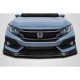 2017-2021 Honda Civic HB BZ Front Lip Spoiler - 1 Piece - image 1