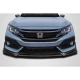 2017-2021 Honda Civic HB BZ Front Lip Spoiler - 1 Piece - image 1
