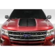 2016-2019 Ford Explorer GT500 Look Hood - 1 Piece - image 1