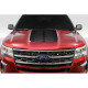 2016-2019 Ford Explorer GT500 Look Hood - 1 Piece - image 1