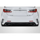 2015-2018 Lexus RC Series RC200T RC350 Carbon Creations SBZ Rear Diffuser - 1 Piece - image 1