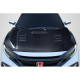2016-2021 Honda Civic TS 1 Hood - 1 Piece - image 1