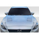 2014-2018 Mazda 3 Duraflex Velocity Hood - 1 Piece - image 1