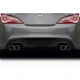 2010-2016 Hyundai Genesis Coupe Twins Rear Diffuser - 1 Piece - image 1