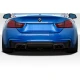 2014-2020 BMW 4 Series F32 Quadro Rear Diffuser - 1 Piece - image 1