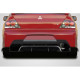 2003-2006 Mitsubishi Lancer Evolution 8 9 Carbon Creations VRS Rear Diffuser - 3 Pieces - image 1