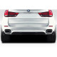 2014-2018 BMW X5 F15 M Performance Look Rear Diffuser - 3 Pieces (S) - image 1