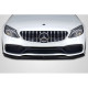 2015-2018 Mercedes Benz W205 C-Class / 2015-2018 Mercedes Benz C43 AMG Carbon Creations Power Front Lip Spoiler Air Dam - 1 Piece - image 1