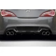 2010-2016 Hyundai Genesis Coupe Twins Rear Diffuser - 1 Piece - image 1