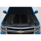 2014-2015 Chevrolet Silverado 2" Cowl Carbon Fiber Hood - image 1