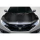 2016-2021 Honda Civic Type R Look Hood - 1 Piece - image 1