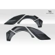 2016-2021 Honda Civic HB Speedster Widebody Rear Fender Flares - 6 Pieces - image 1
