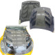 Carbon Fiber AMU v1 Hood > Nissan 350Z (Z33) 2003-2006 - image 1