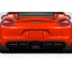 2013-2016 Porsche Cayman GT4 981 AF-1 Rear Diffuser ( GFK ) - 1 Piece - image 1