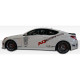 2010-2016 Hyundai Genesis Coupe 2DR Circuit Side Skirts Rocker Panels - 2 Piece - image 1